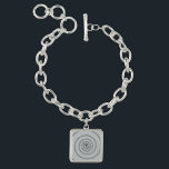 Spiral Pi Klicken Sie auf Anpassen, um die Farbe G Armband<br><div class="desc">Ein Pi-Symbol und Ziffern in einer grafischen Spirale-Mode auf einem grauen Hintergrund präsentiert, können Sie leicht an die Farbe Ihrer Wahl anpassen. Achten Sie darauf, die Farbe für die Vorderseite und Rückseite von Produkten mit zwei Seiten oder mehreren Elementen anzupassen. Ändern Sie einfach die Farbe des grauen Hintergrunddesigns von der...</div>