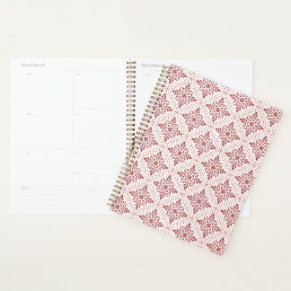 Spiral-Planer mit rotem und rosa Design Planer