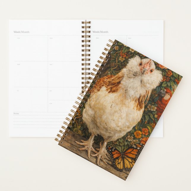 Spiral Planner Cute Chicken Planer (Anzeige)