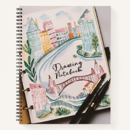 Spiral Sketchbook Notebook - für Studenten Notizbuch