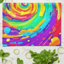 Spiral Splash Farben Kunst und Kultur