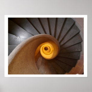 Spiral Staircase Poster