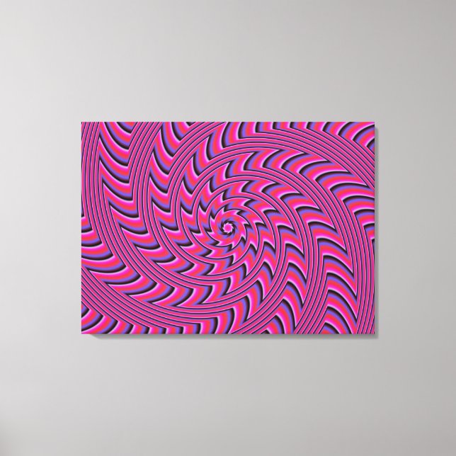 Spiral Stretched Canvas Print Leinwanddruck (Vorderseite)
