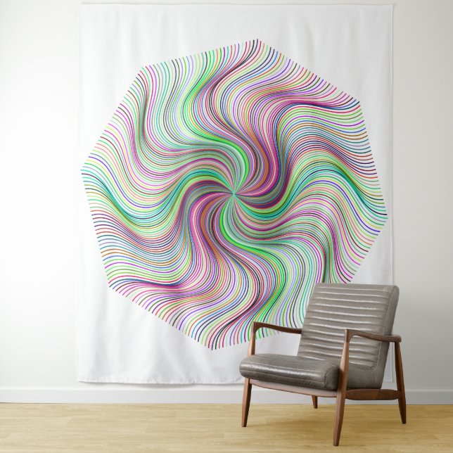 Spiral Tapestry Wandteppich (Beispiel)