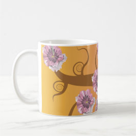 Spiral Tree With Flower  Kaffeetasse