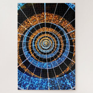 Spiral-Twinkle-Lichter-Puzzle Puzzle