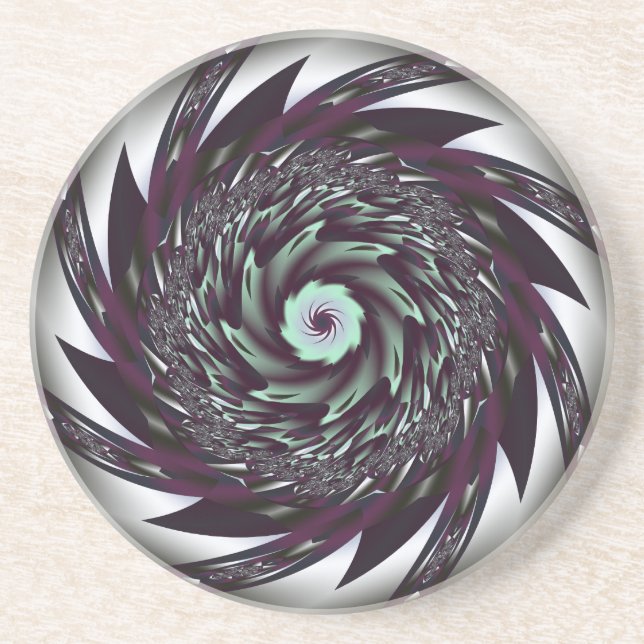 Spiral-Untersetzer Getränkeuntersetzer (Vorne)