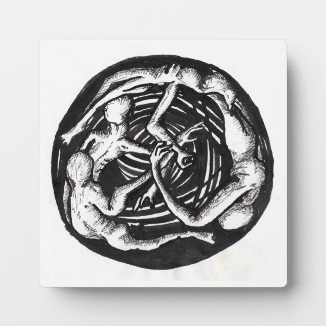 Spiralabstieg Fotoplatte (Vorderseite)