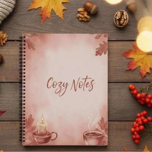 Spiralblock Cozy Notes" Herbststimmung Deluxe Sp Notizbuch (Von Creator hochgeladen)