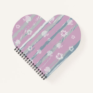 Spiralblock – Gingham Obstgarten Notizbuch