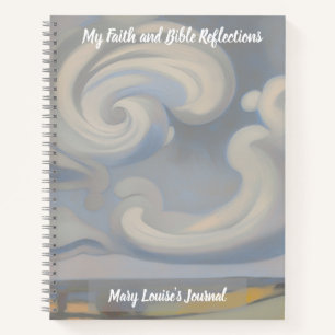 Spiralblock mit Glaubens- und Bibelvers-Reflexione Notizbuch