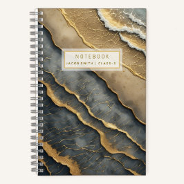 Spiralblock mit individuellem Namen Softcover Notizbuch