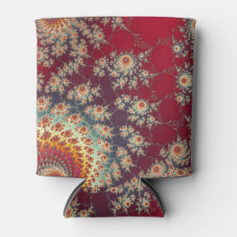 Spiralblumenmuster Dosenkühler