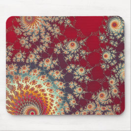 Spiralblumenmuster Mousepad