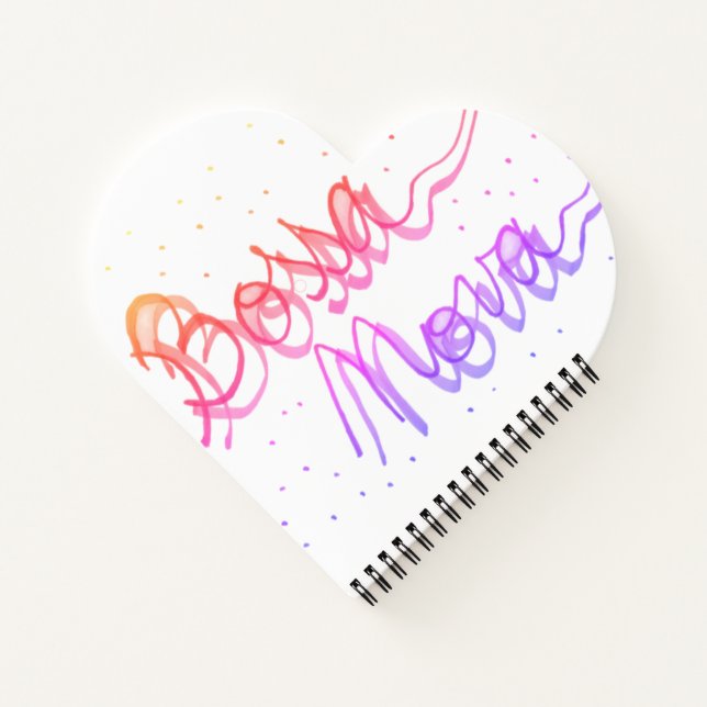 Spiralbuch Notizbuch (Rückseite)