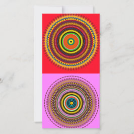 Spiraldesign Dankeskarte