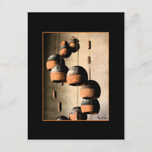Spiraldrachen Wind Chimes Stillleben Miss Sie Postkarte