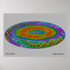 Spirale aus Soulen Poster