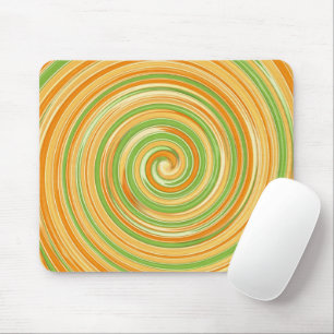 Spirale aus Zitrusfrüchten Mousepad