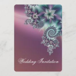 Spirale Blume Hochzeit Einladung
