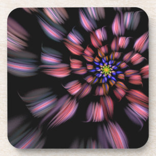 Spirale Blume Untersetzer