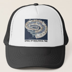 Spirale der geologischen Zeit (Spirale der Erde Truckerkappe