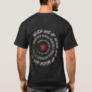 Spirale der Widerstandskraft gegen Rebellenblut T-Shirt