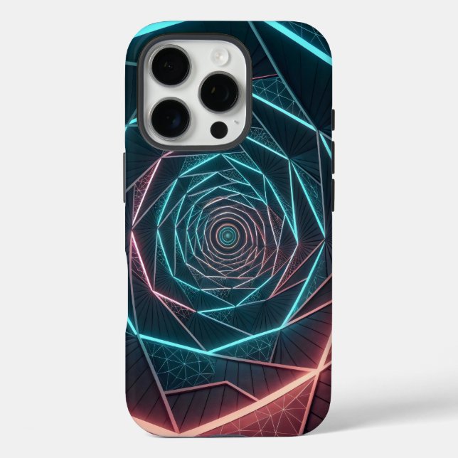 Spirale gebrochene Symmetrie innerhalb des Konzept Case-Mate iPhone Hülle (Rückseite)