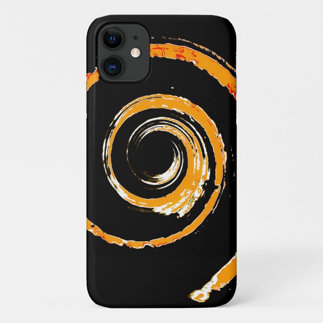 Spirale I Phone Case (Rückseite)