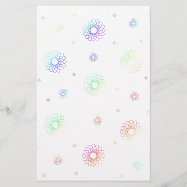 Spiralen Briefpapier (Vorderseite)