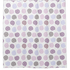 Spiralen Duschvorhang