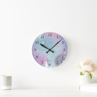 Spiralen Runde Wanduhr