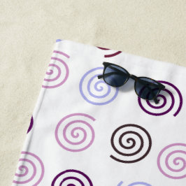 Spiralen Strandtuch