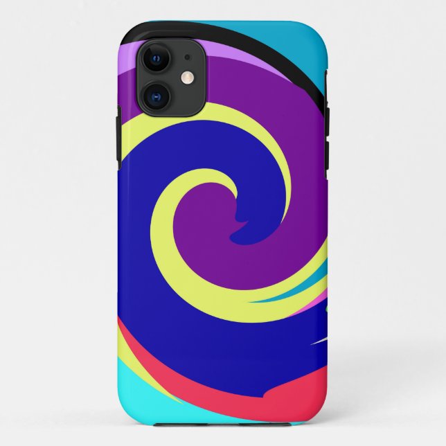 Spiralfarbe Case-Mate iPhone Hülle (Rückseite)