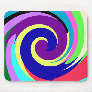 Spiralfarbe Mousepad