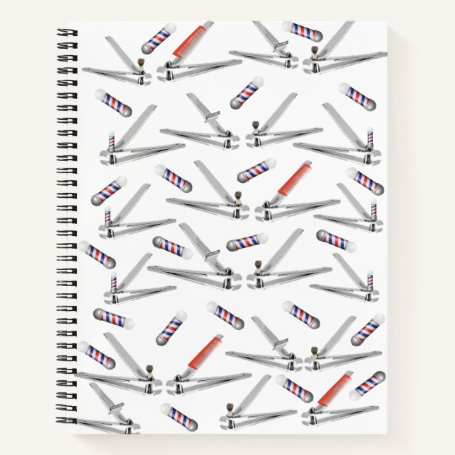 Spiralfaser-Nagelklappen Notizbuch (Vorderseite)