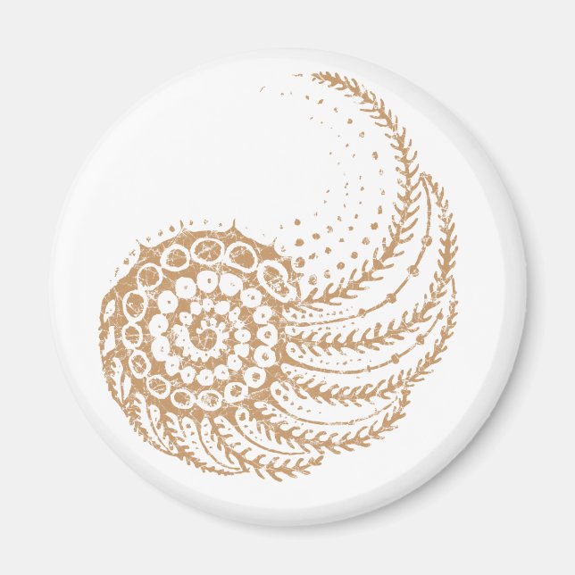 spiralförmig gelb magnet (Vorne)