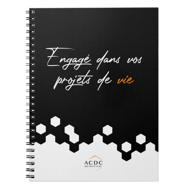 Spiralfotonotizbuch Notizblock (Vorderseite)