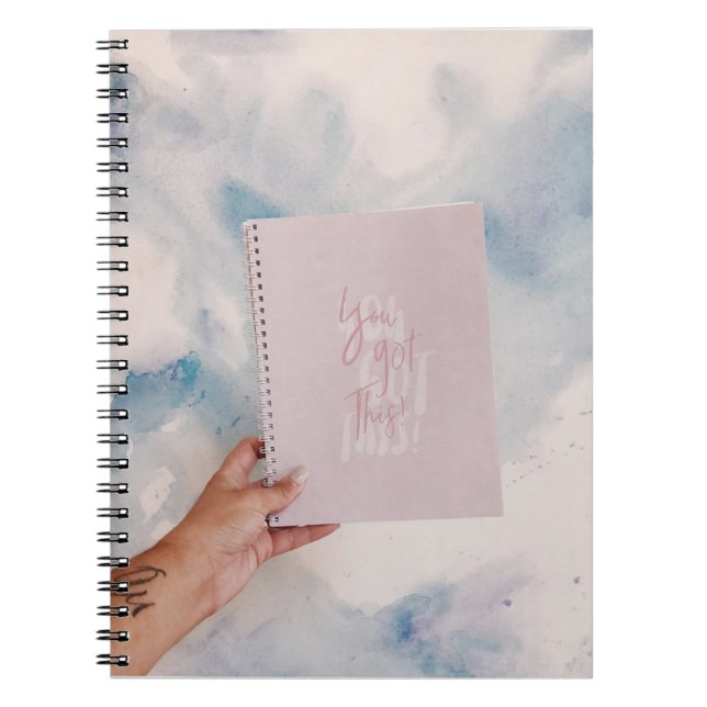 Spiralfotonotizbuch Notizblock (Vorderseite)