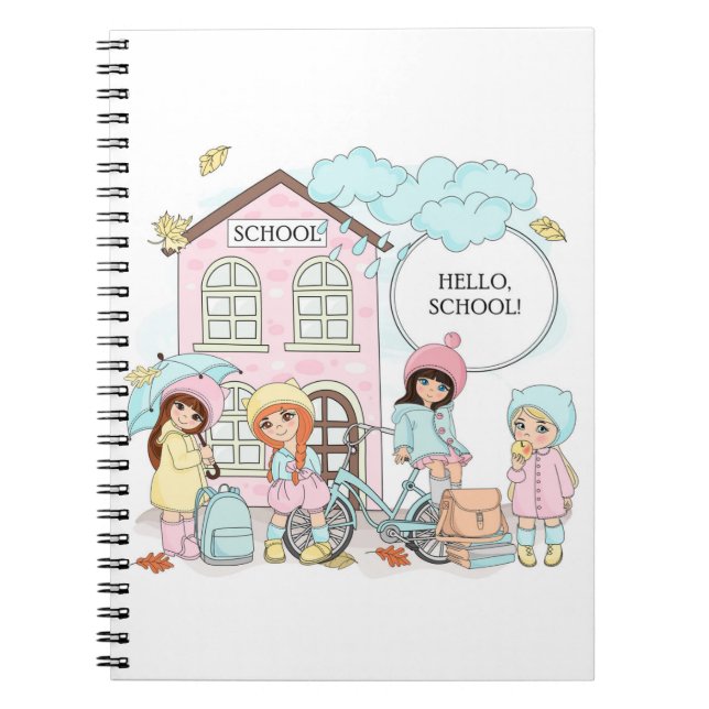 Spiralfotonotizbuch Notizblock (Vorderseite)