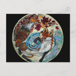Spiralfox Postkarte