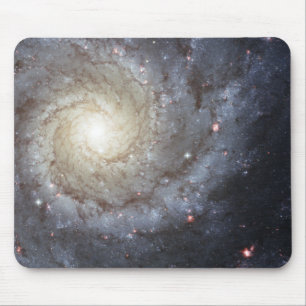 Spiralgalaxie M74 Mousepad