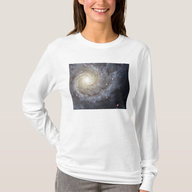 Spiralgalaxie M74 T-Shirt (Vorderseite)