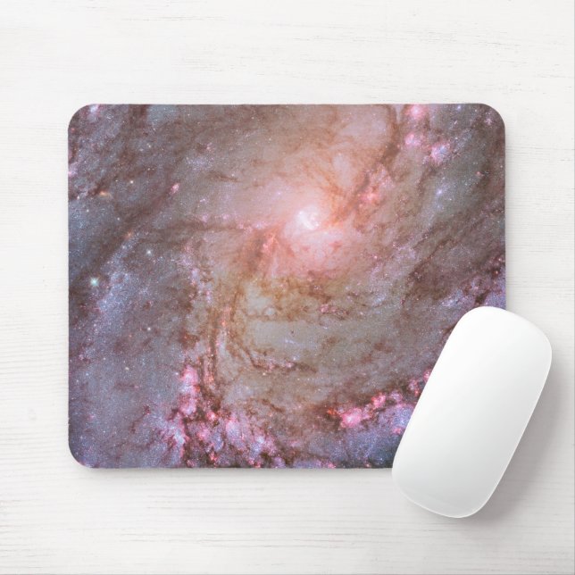 Spiralgalaxie M83, Ablaze mit Sternenbildung. Mousepad (Mit Mouse)