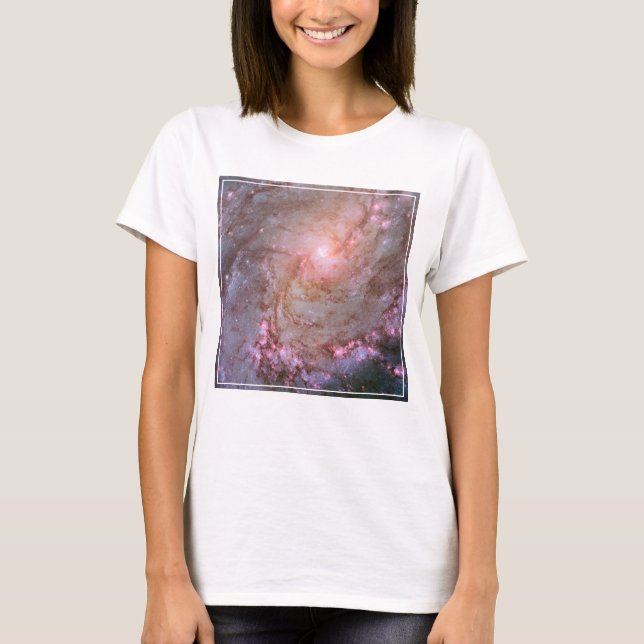 Spiralgalaxie M83, Ablaze mit Sternenbildung. T-Shirt (Vorderseite)
