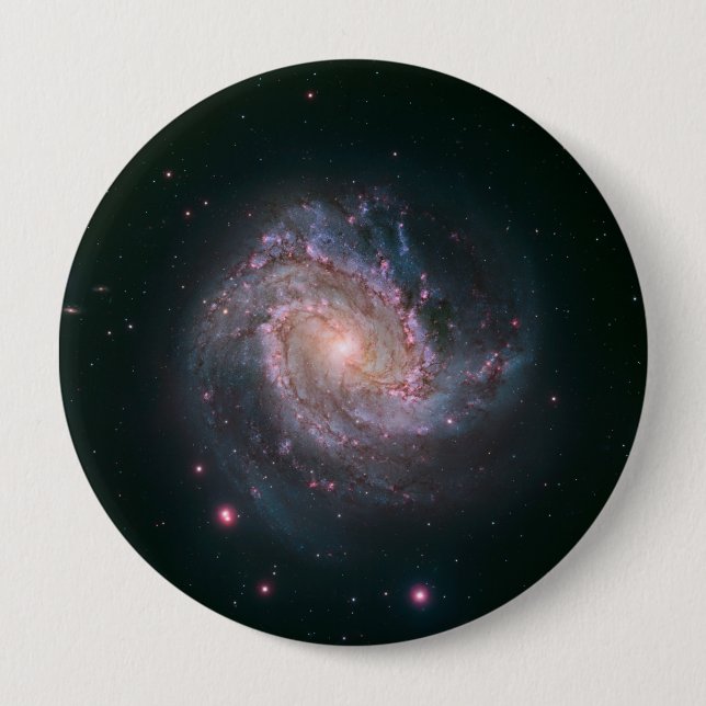 Spiralgalaxie M83 (NASA) Button (Vorderseite)