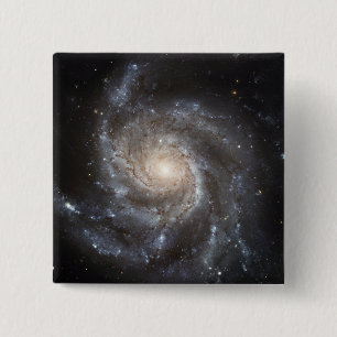 Spiralgalaxie Messier 101 Button