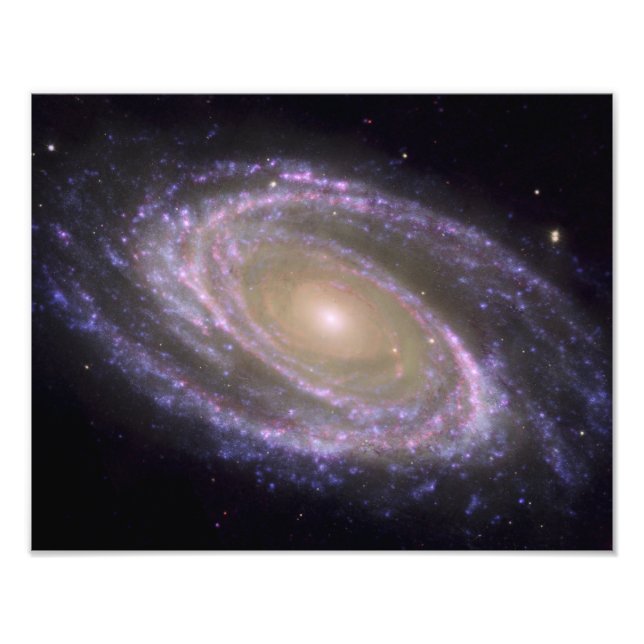 Spiralgalaxie Messier 81 Fotodruck (Vorne)