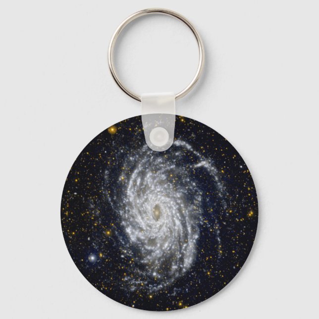 Spiralgalaxie Schlüsselanhänger (Vorderseite)