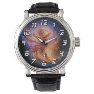 Spiralgalaxie SMM J2135-0102 künstlerische Darstel Armbanduhr